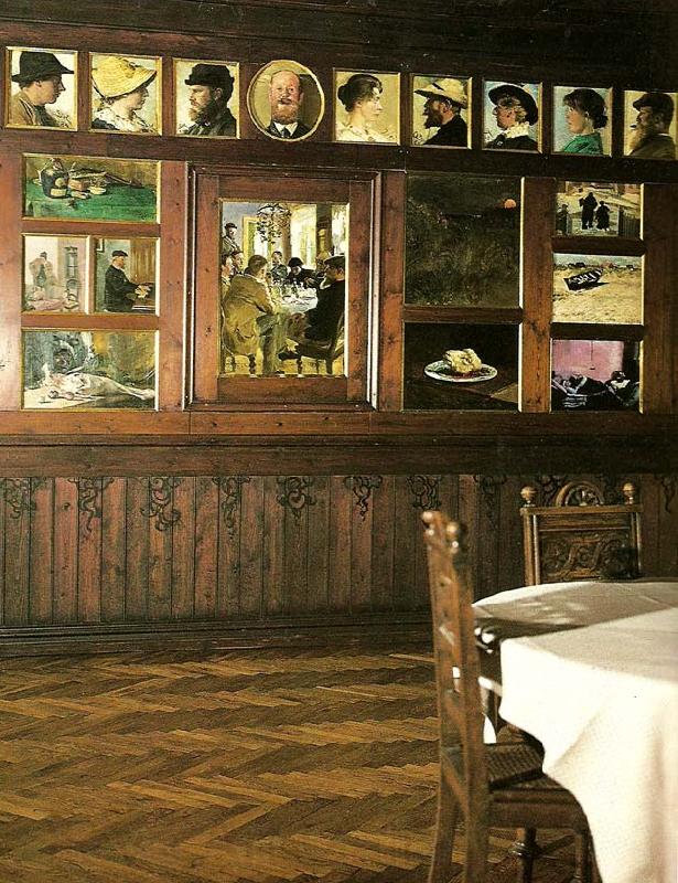 skagen museum fra den brondumske spisesal Spain oil painting art